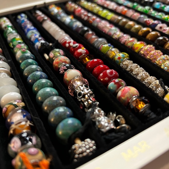 Jewelry Pandora Style Bead Lot Poshmark